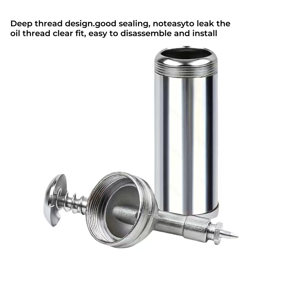 Mini Grease Gun Kit Bicycle Push-Type| One Handed Operation/80cc/3oz