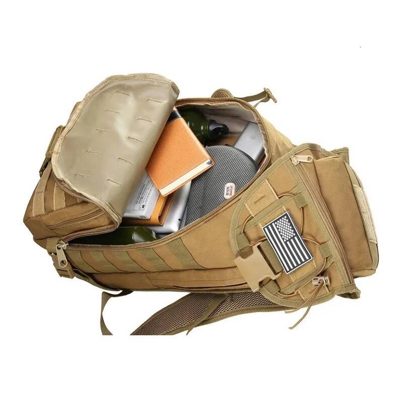 35L Large Capacity Men's Tactical Backpacks Survival Hiking Outdoor Computer Treeking Day Pack Casual Sports Bag high-quality