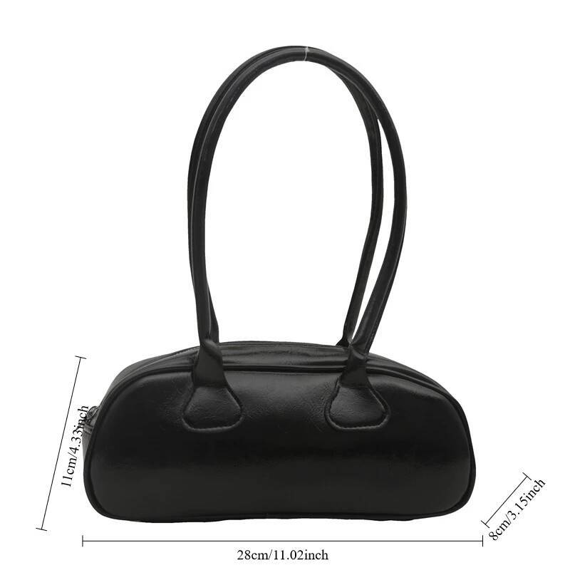 Advanced Sense Retro Pu Zipper Ladies Shoulder Trend 2024 Light Hot Sale Bags for Women New Bolsas Femininas
