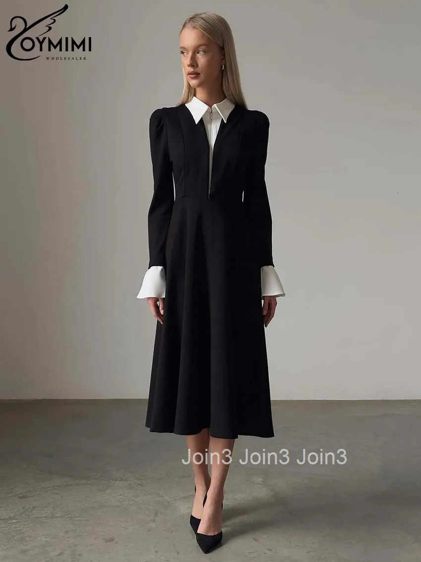 Elegant Blue Cotton Womens Dresses Fashion Lapel Short Sleeve Button Dresses Autumn New High Waisted Pleated Mini Dress