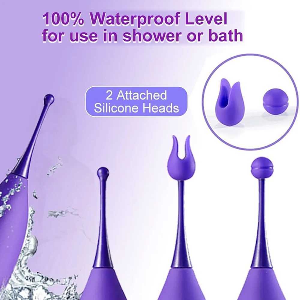 Pussy Orgasm Climax Pen G Spot Vibrator Women Nipple Clitoris Stimulator Women Masturbator Pleasure Orgasm Massage Stick Sex Toy XJ250806