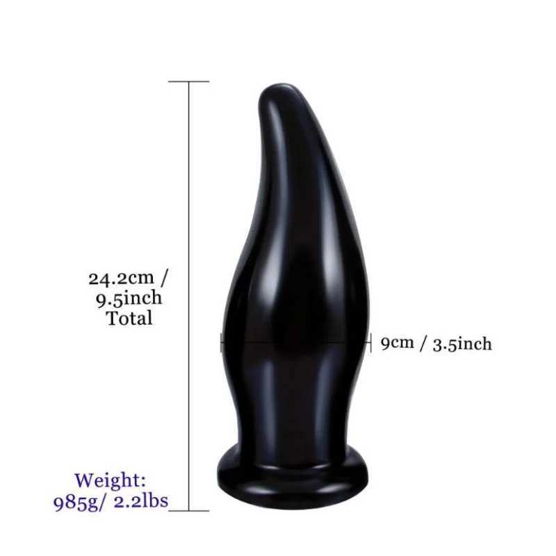 Large Anal Plug Dilator with Suction Cup Dildos Masturbator Stimulates Anus Vagina Long Big Butt Plug Sex Toys for Women and Men Sex Shop XJ250806