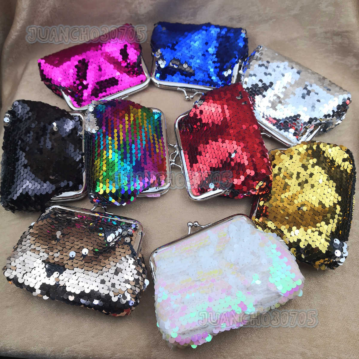 New Double-sided Coin Purse Fish Bank Card Holder Bag Multiple Colors Available H250806