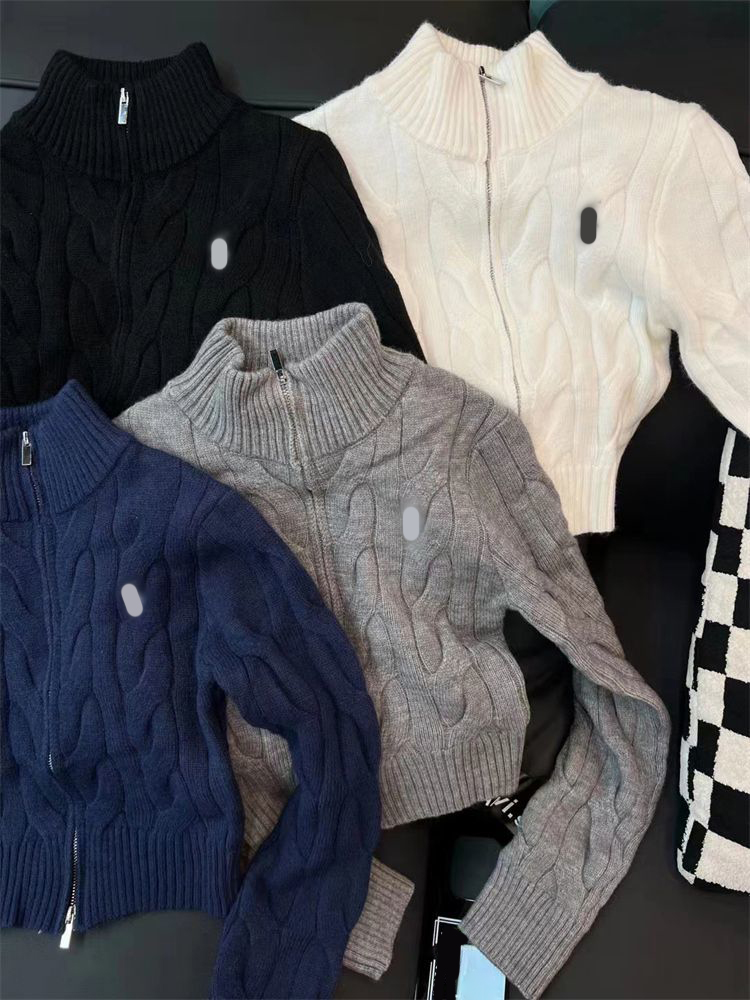 Sweaters Designer Women Jumper Knit Sweater Clothes 4 Colour Fashion Pullover Female Autumn Winter Clothing White Ong Sleeves Elegant Casual Tops CRD2508062