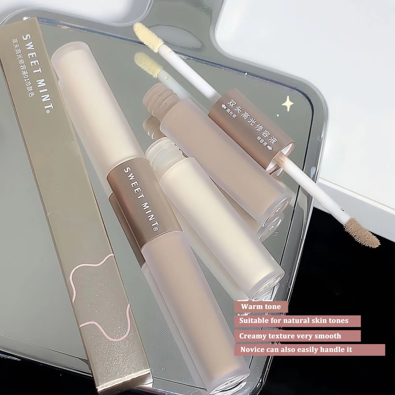 Liquid Contouring Stick High Gloss 2 In 1 Brightens Skin Warm Tone Grey Brown Nose Shadow Contour Matte Highlighter Face Bronzer 250730