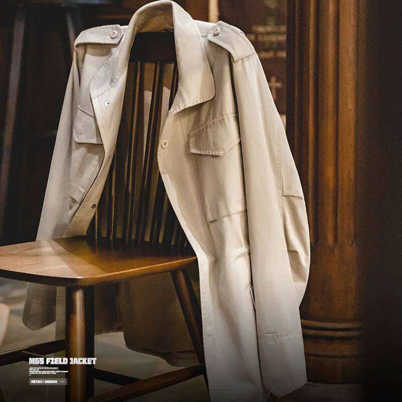 Designer Clothing 2025 Maden Vintage M65 Jackets For Men Outdoor Windbreaker Tactical Coats Oversize Racing Hiking Jacket Male Brand Clothing