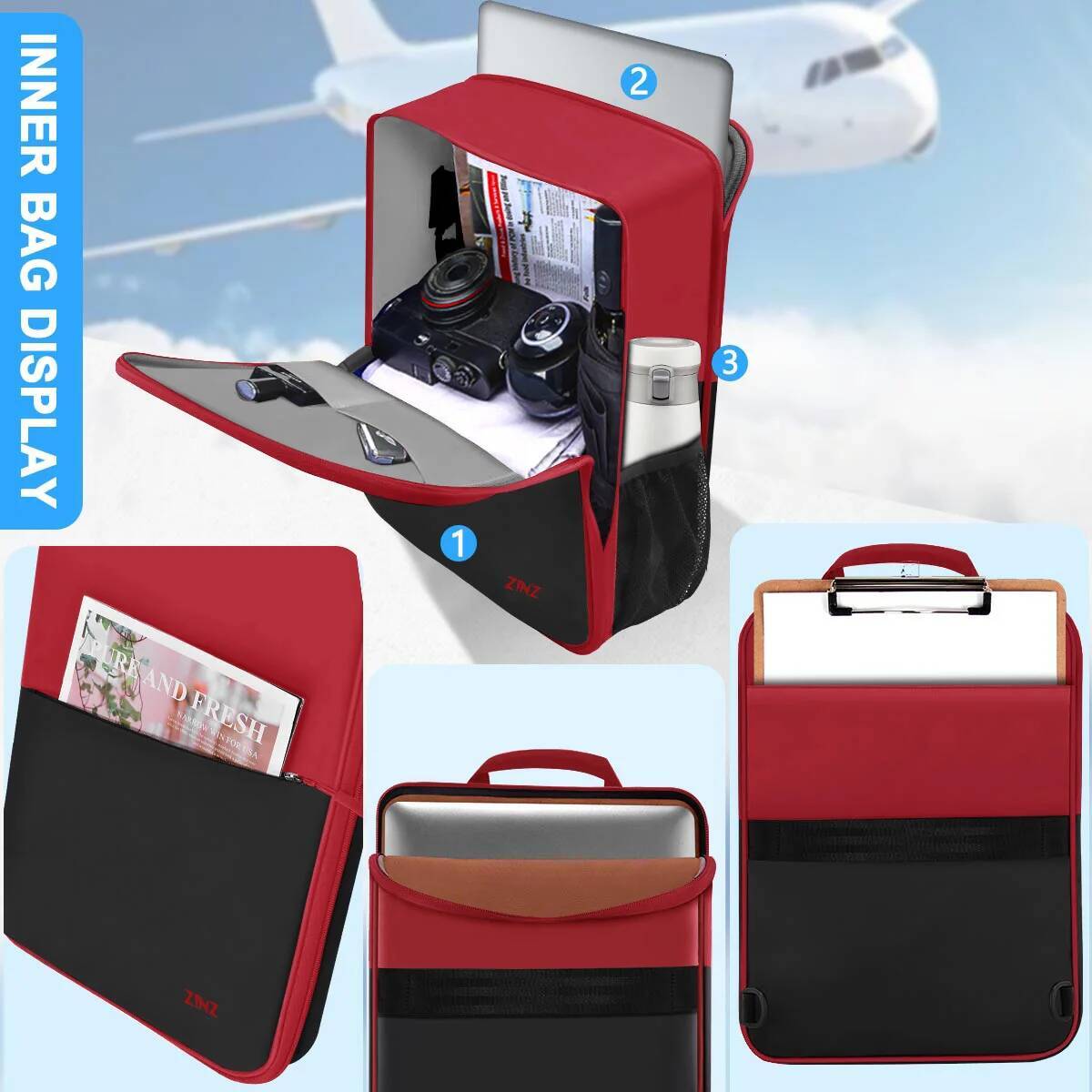 Slim & Expandable Laptop Travel Business Backpack Water Resistant Daypack Bookpack for Most 17 inch NoteBooks high-quality