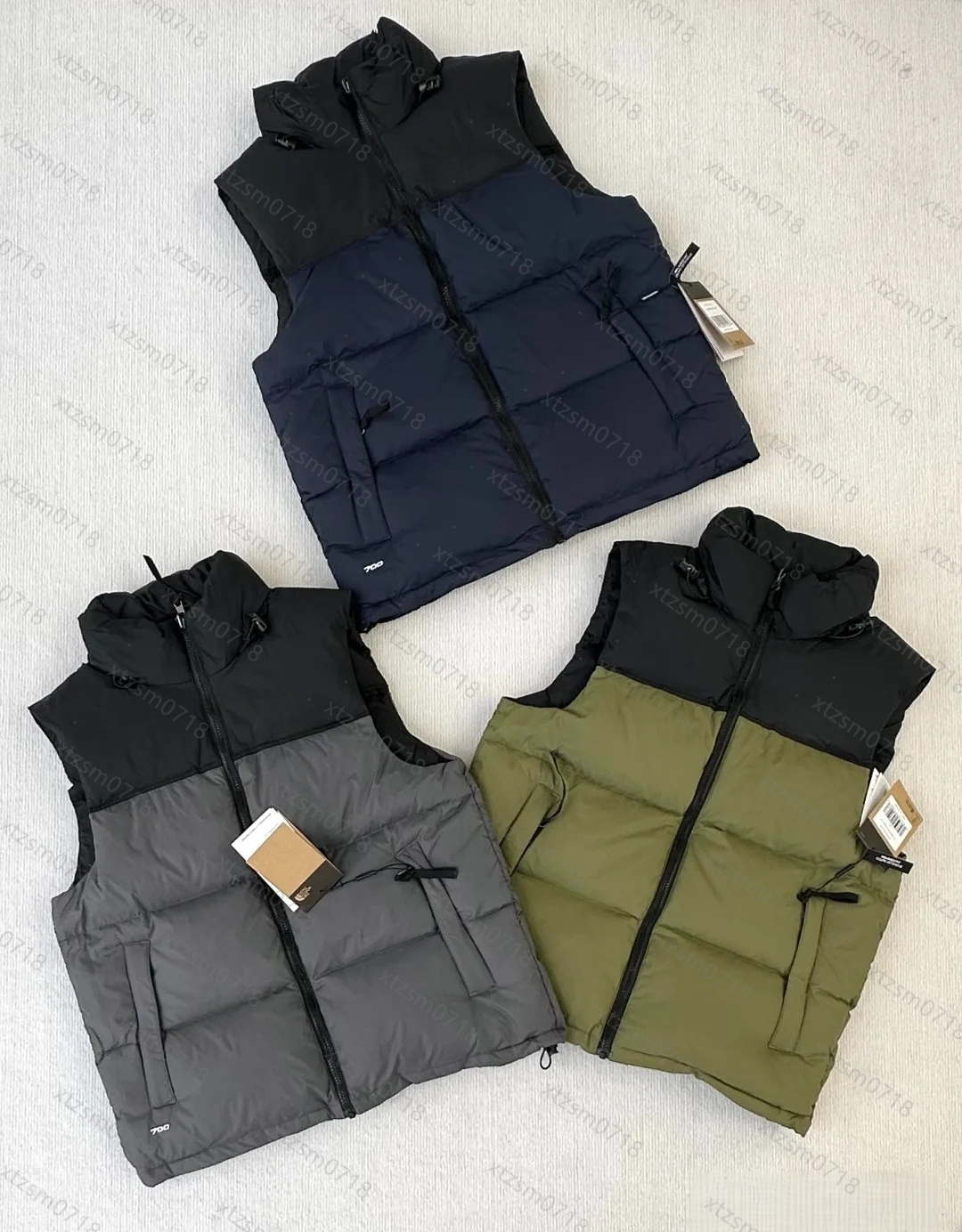designer mens vest gilet luxury down puffer jacket woman womens feather filled material graphite couple coat Label M-2XL
