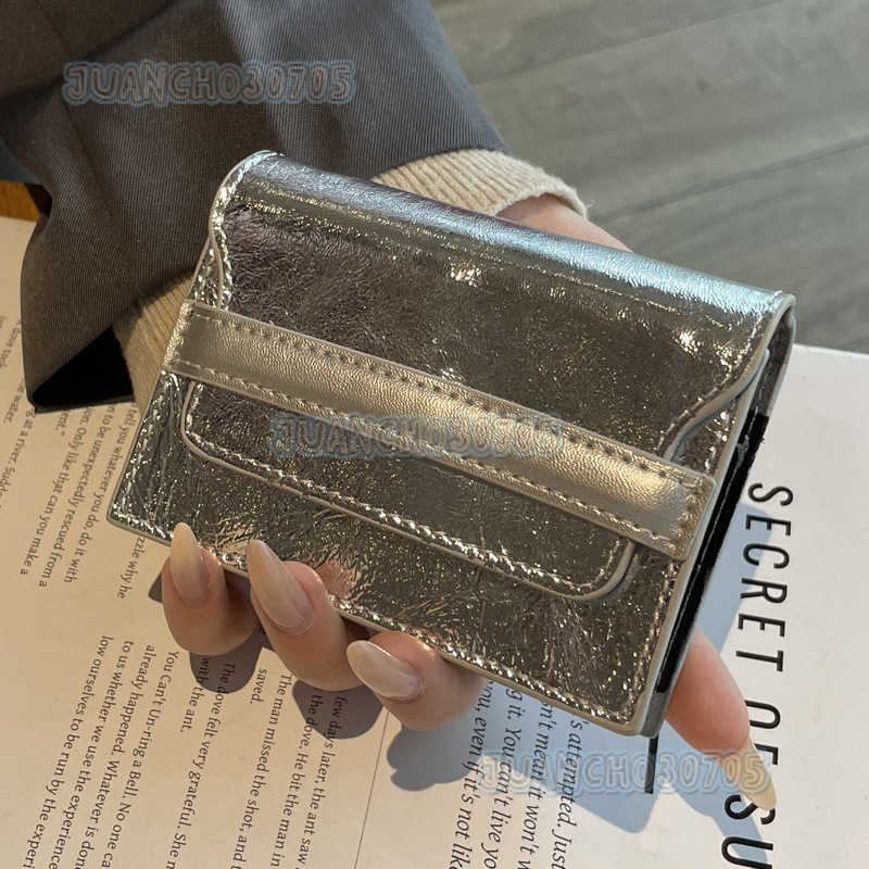 Genuine Leather Womens Card Holder Top Layer Cowhide Large Capacity Multi-card Slot Solid Color Mini Card Case New Fashion Simple Card Clip H250806