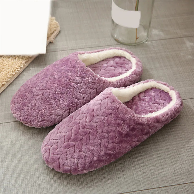 Women Winter Home Fur Slippers Cartoon Cat Non-Slip Soft Warm House Indoor Bedroom Men Couples Boys Girl Memory Foam Floor Shoes 250731