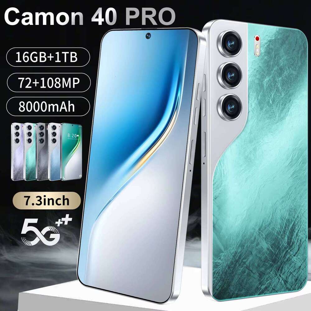 Camon 40 Pro 5G Smartphone Original Unlocked with Camera 4G 5G 6.8inch Dual SIM Phone