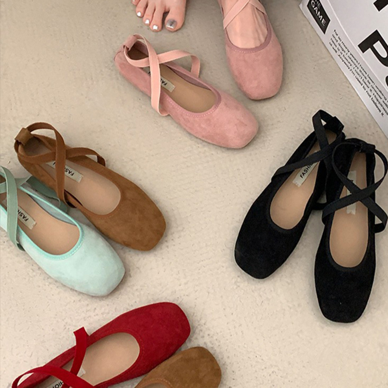 designer shoes loafers ballet flats mary jane shoes comfort soft-soled shallow mouth low heels womens fashion single shoes