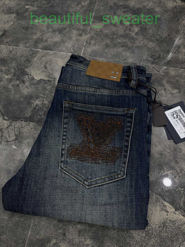 Men's Jeans designer 2025 mens Elasticity Jean Hombre trousers Men and women fashion brand luxury pants denim pant Trend Brand Motorcycle Pants Mens Skinny29-40 UXUH