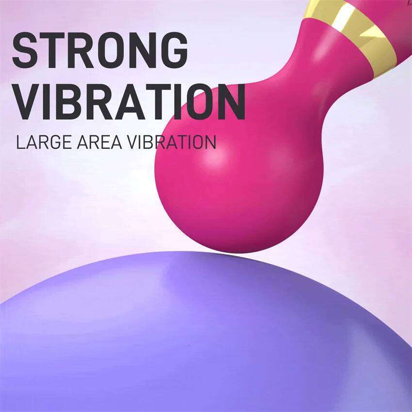 Powerful Double Head Vibrator Av Magic Wand Massager Masturbator For Women Dildo G Spot Orgasm Clitoris Stimulator Adult