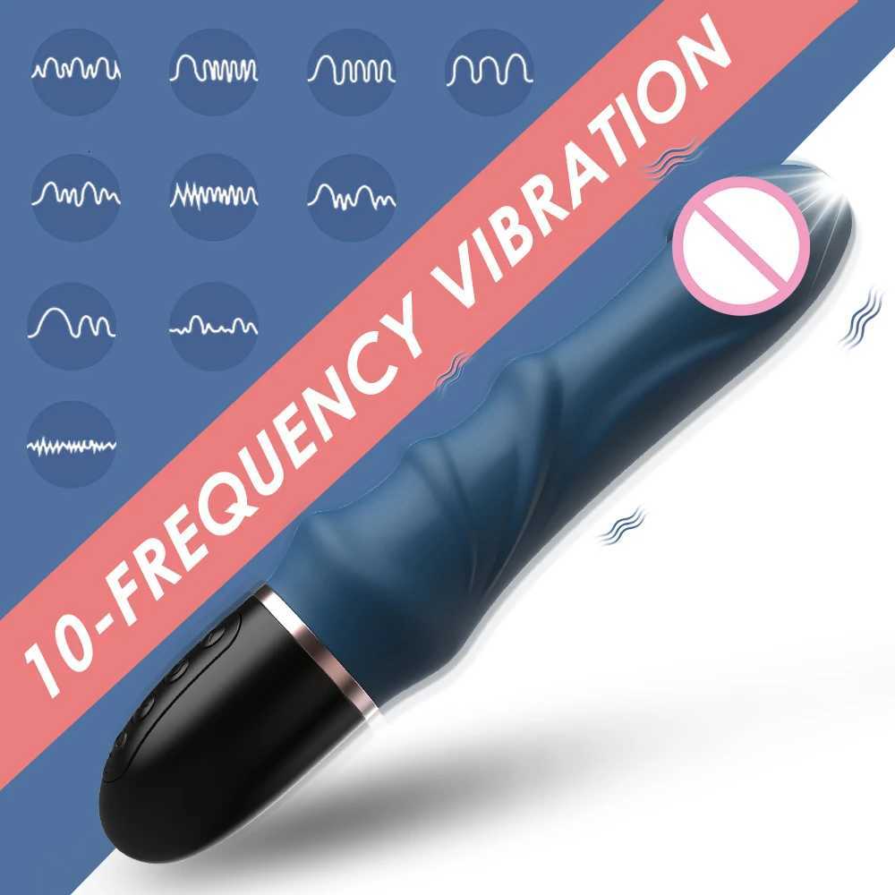 Big Dildo Vibrator for Women 10 Modes G-spot Clitoral Stimulator Powerful Vaginal Massager Female Masturbator Sex Toy for Adults XJ250806