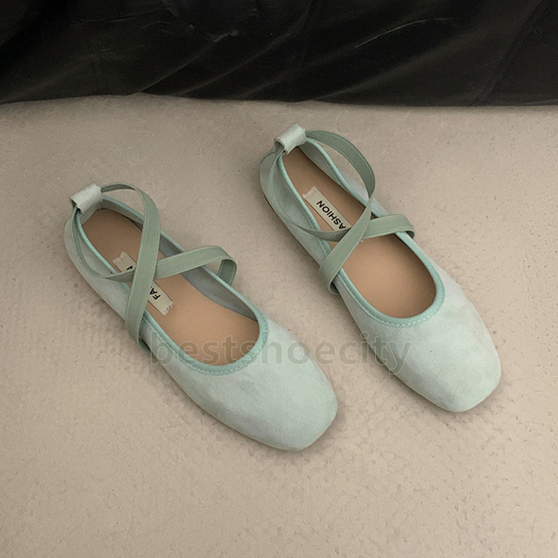 designer loafers ballet flats comfort soft low heels mary jane shoes elegant shallow mouth womens single shoes size 35-40