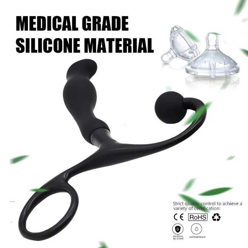 Silicone Anal Plugs Trainer Prostate Massage Butt Plugs Anal Sex Toys Small-Sized Anal Trainer Analdildo for Beginners 18+ XJ250806