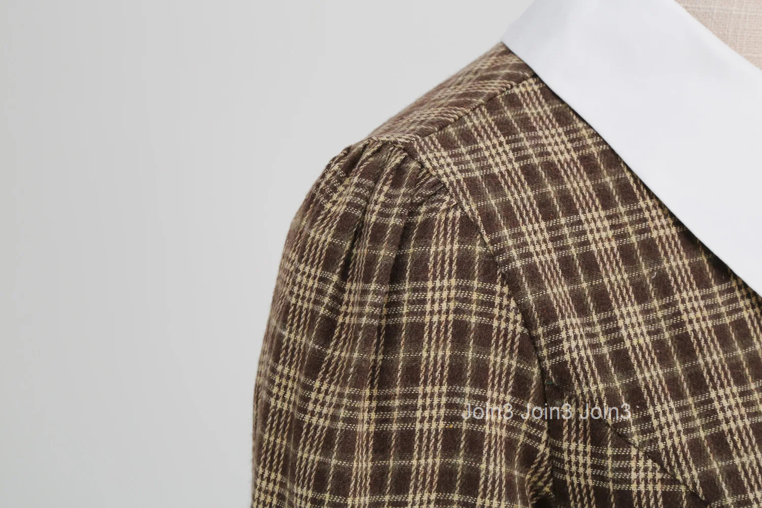 Women Vintage Plaid Dress With Bow Elegant Cocktail Party 1950s Swing Rockabilly Dress Audrey Hepburn Autumn Spring Dress