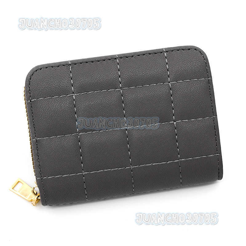 New Womens Card Holder Simple Style Subtle Pattern Accordion Card Holder Large Capacity Multi-card Slot Card Holder Zipper Bag Clutch H250806