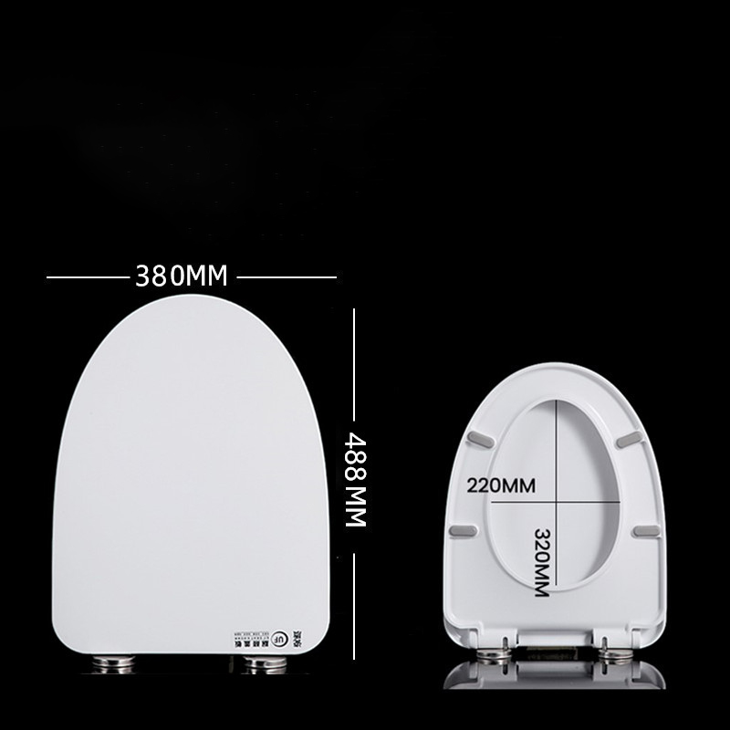 Urea-formaldehyde thickened toilet seat cover is a household universal suitable slow-lowering UVO type bathroom accessory
