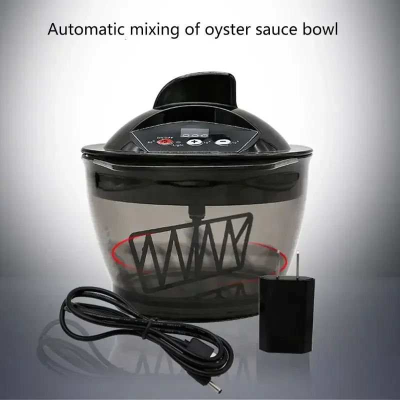 DIY Hairdressing Barber Tool - Electric Hair Cream Mixer Automatic Color Paste Blender Dyeing Stirrer with Mixing Bowl 250805