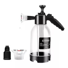 2L Hand Pump Foam Sprayer Car Wash Spray Bottle with Nozzles High Pressure Car Washer Foam Snow Lance Auto Window Cleaning Tools