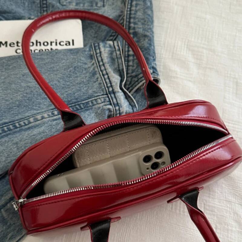 Advanced Sense Retro Pu Zipper Ladies Shoulder Trend 2024 Light Hot Sale Bags for Women New Bolsas Femininas