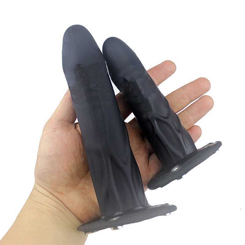 Big Realistic Strap On Dildo Silicone Adjustable Harness Huge Dildo Strapon with Bullet Vibrator Bag Sex Toys for Lesbian CouplesXJ250806