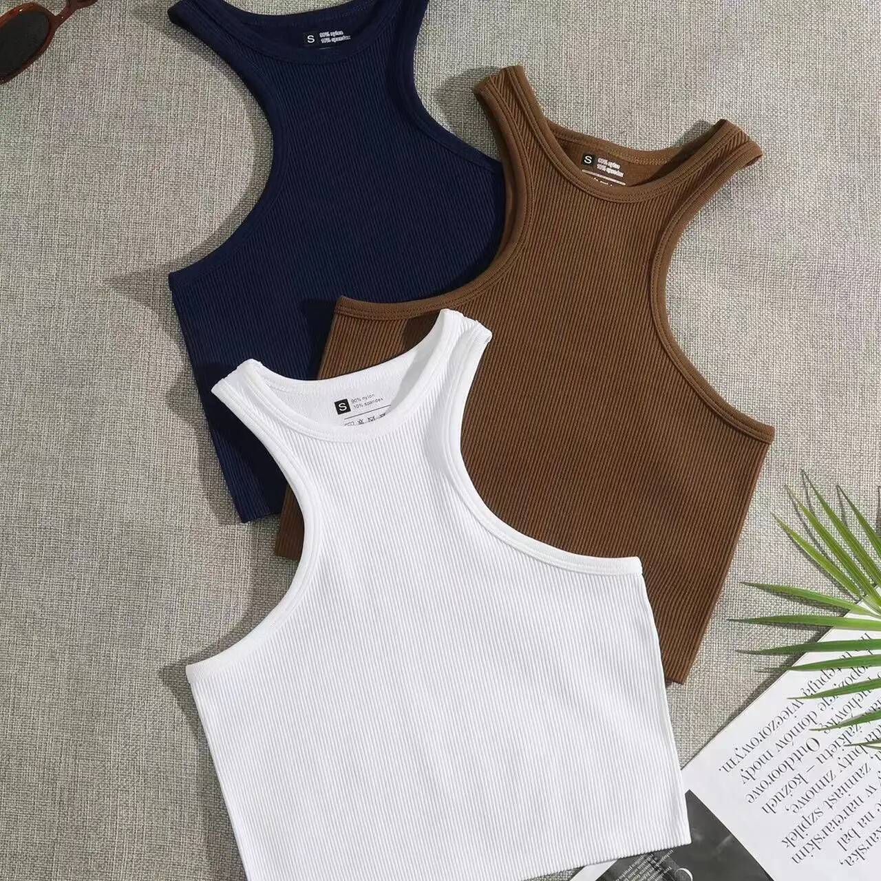 2025 Yoga Vest Great Elasticity Gym Sports Crop Fiess Workout Shirts Streetwear Tank Tops Women Clothes
