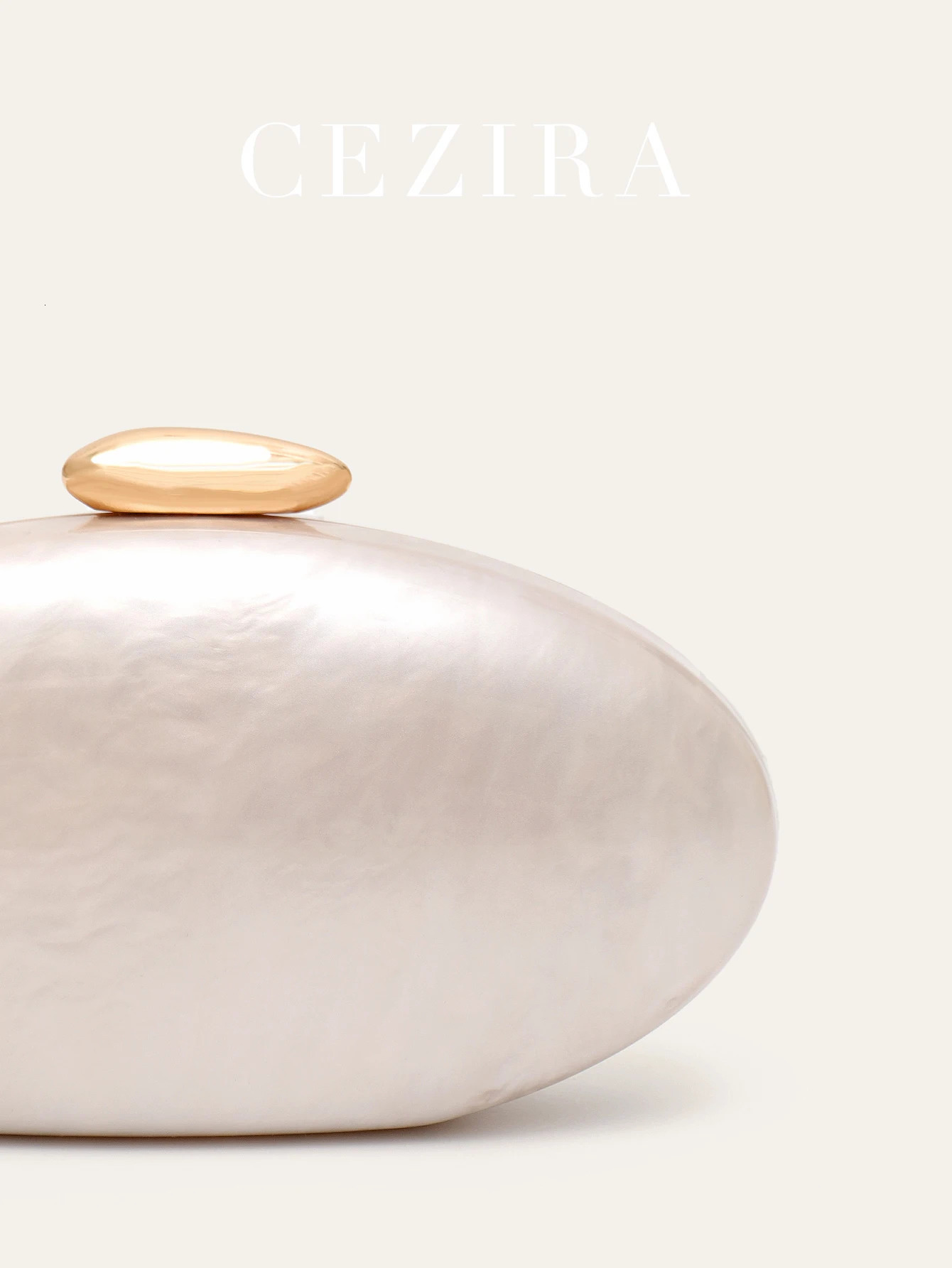 Womens Fashion Evening Clutches Plain Acrylic Long Chain Cross body Handbag Oval Shaped Fits Phone Wedding Banquet Party 250730