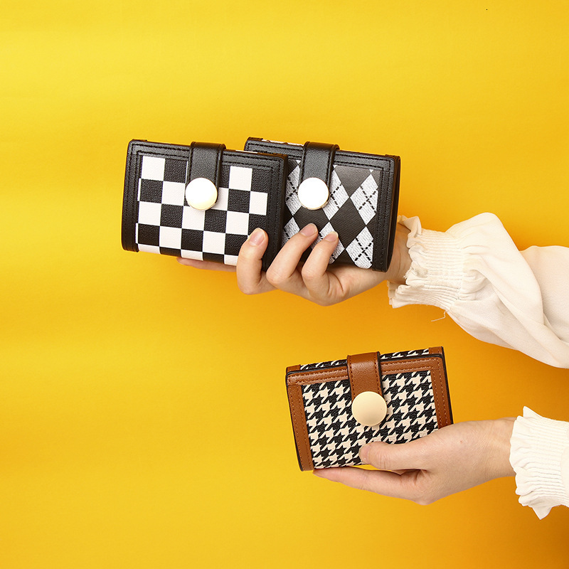 New High-End Women's Short Fashion Versatile Multi-Card Slot Multi-Function Coin Purse 70% off Wallet