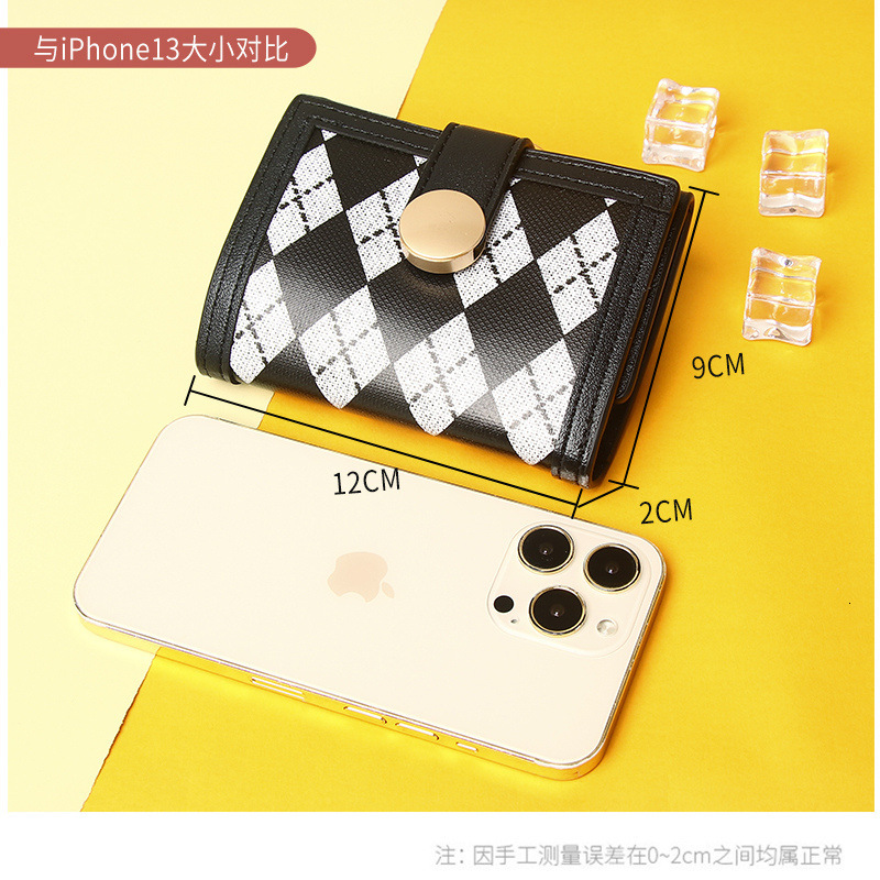 New High-End Women's Short Fashion Versatile Multi-Card Slot Multi-Function Coin Purse 70% off Wallet