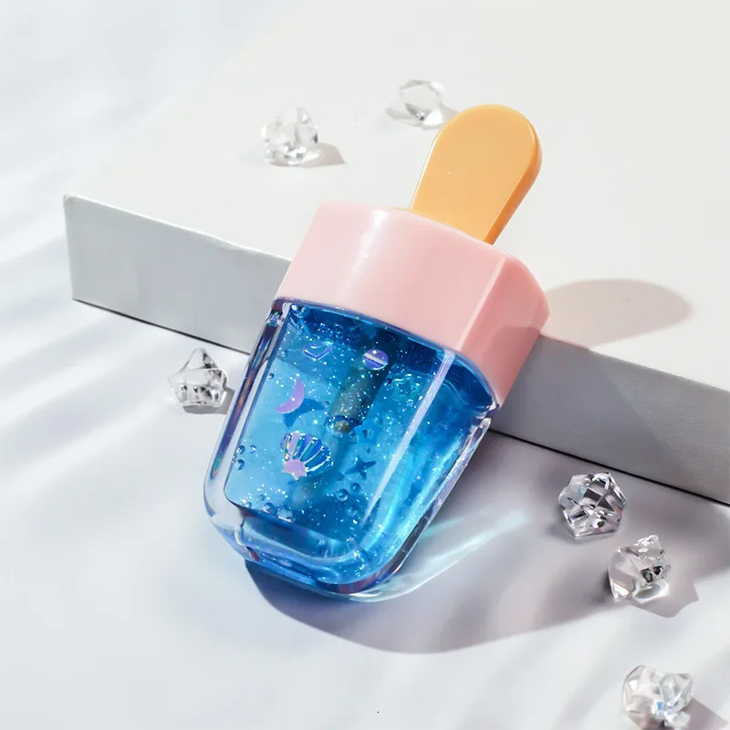 Ice Cream Lip Glaze Glitter Liquid Lipstick Long Lasting Waterproof Candy Color Lip Gloss Cute Lip Oil 250805