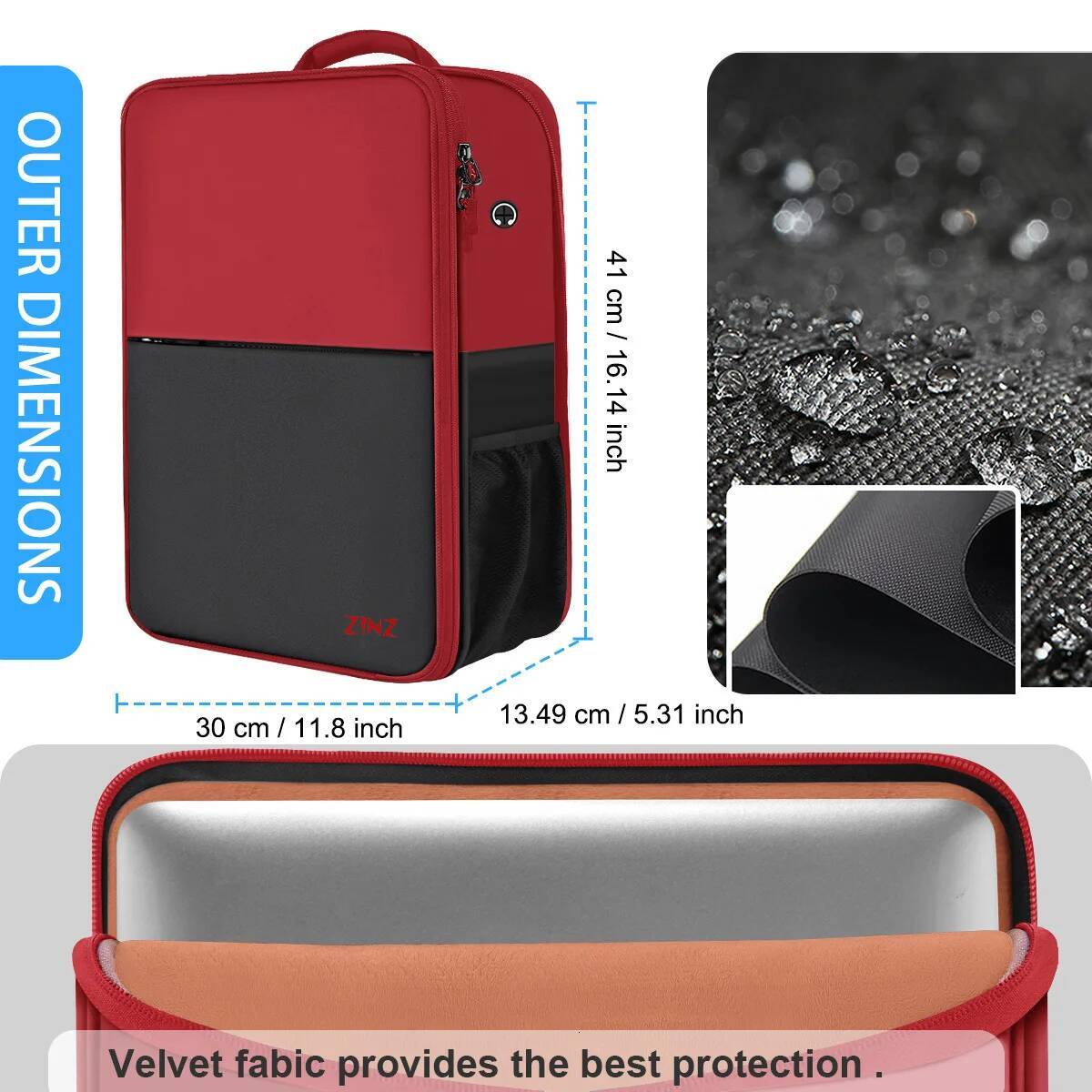 Slim & Expandable Laptop Travel Business Backpack Water Resistant Daypack Bookpack for Most 17 inch NoteBooks high-quality