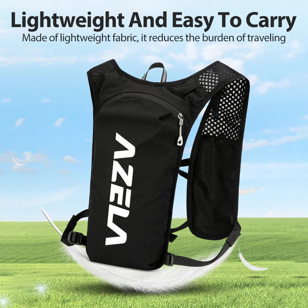 5L Breathable Hydration Vest Trail Running Backpacks Lightweight Cycling Run Jogging Marathon Backpack Riding Bike Climbing Bag 250806