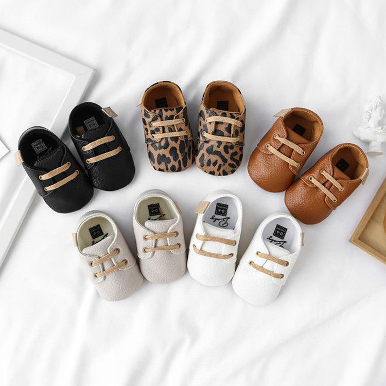 Infant Shoes Leather Boy Girl Shoes Multicolor Toddler Rubber Sole Anti-slip Cutefeet First Walkers Baby Newborn shoes 0-18 Months