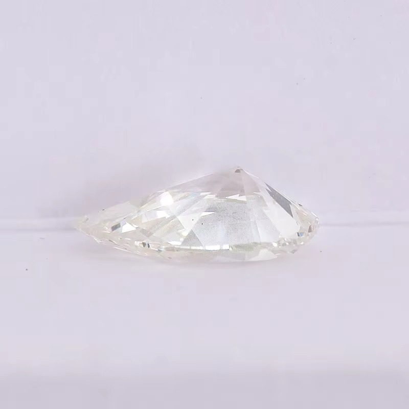 Wholesale Factory Price Pear Carat DEF VS 1-5carat Pear Cut Loose Lab Grown CVD Diamond for Making Jewelry