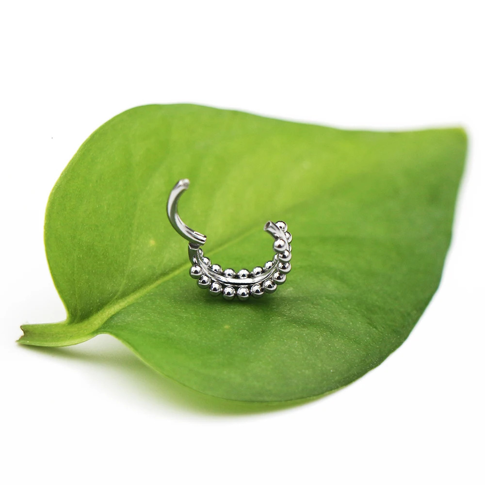 Conch Piercing Bee Earring Tragus Helix Cartilage Nose Ring 316L Stainless Steel Clicker Body Daith Piercing Jewelry For Women 250805