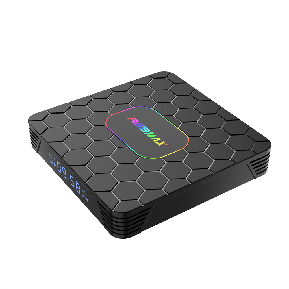 R69 Max Android 14 Smart TV Box Rockchip RK3528 Quad core 4gb RAM 32GB 64GB ROM 8K HD BT 5.0 Media Player Set Top Box