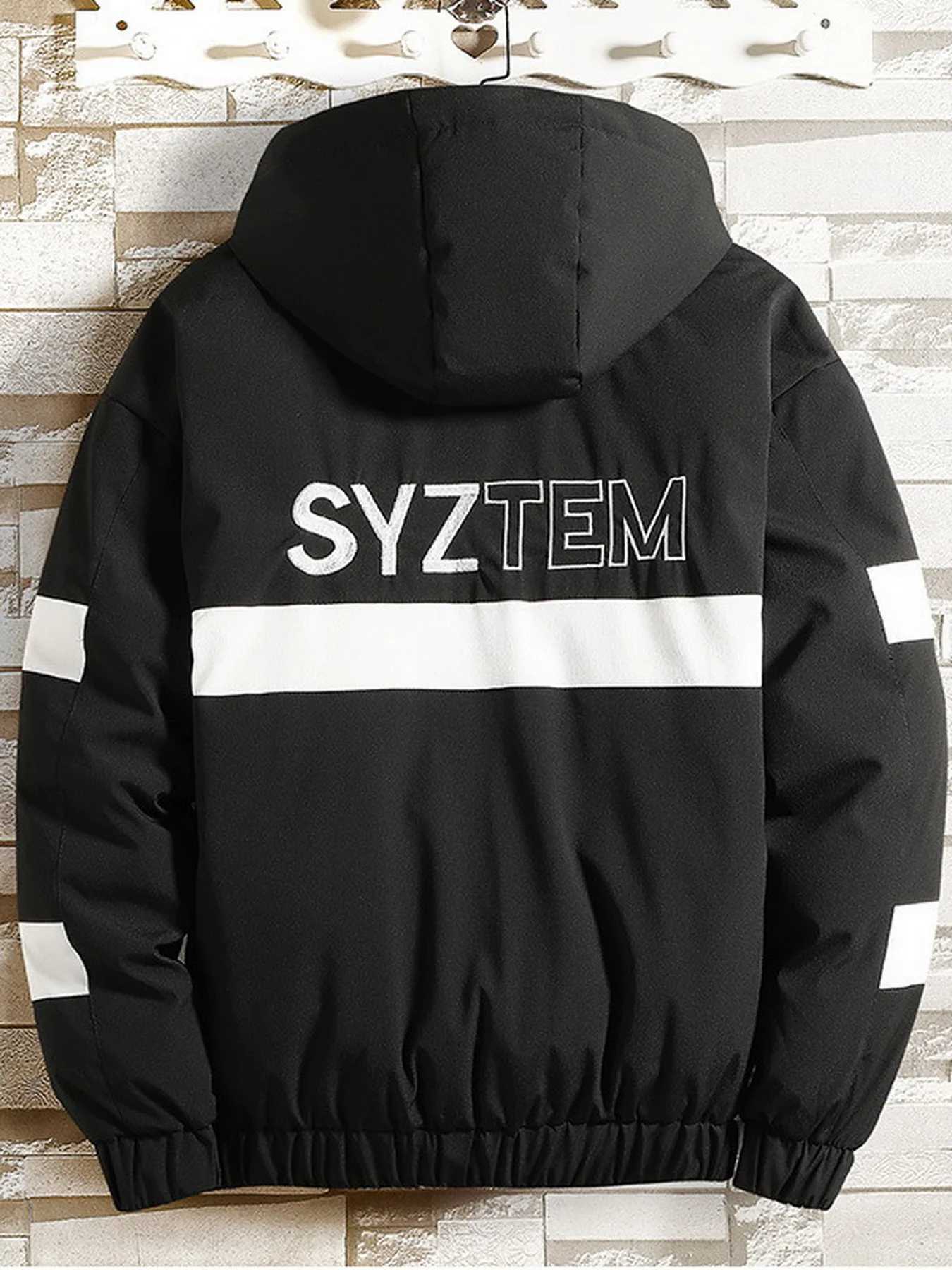 2024 New Fashion Mens Winter Coat Jacket Korean Tide Thick Winter Jacket Tooling Down Padded Winter Clothes W250806