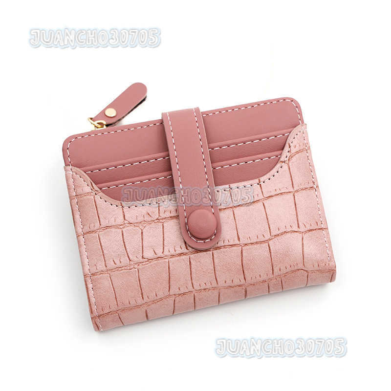 New Womens Wallet Fashion Simple Style Womens Short Wallet Multi-card Slot Coin Purse Clutch H250806