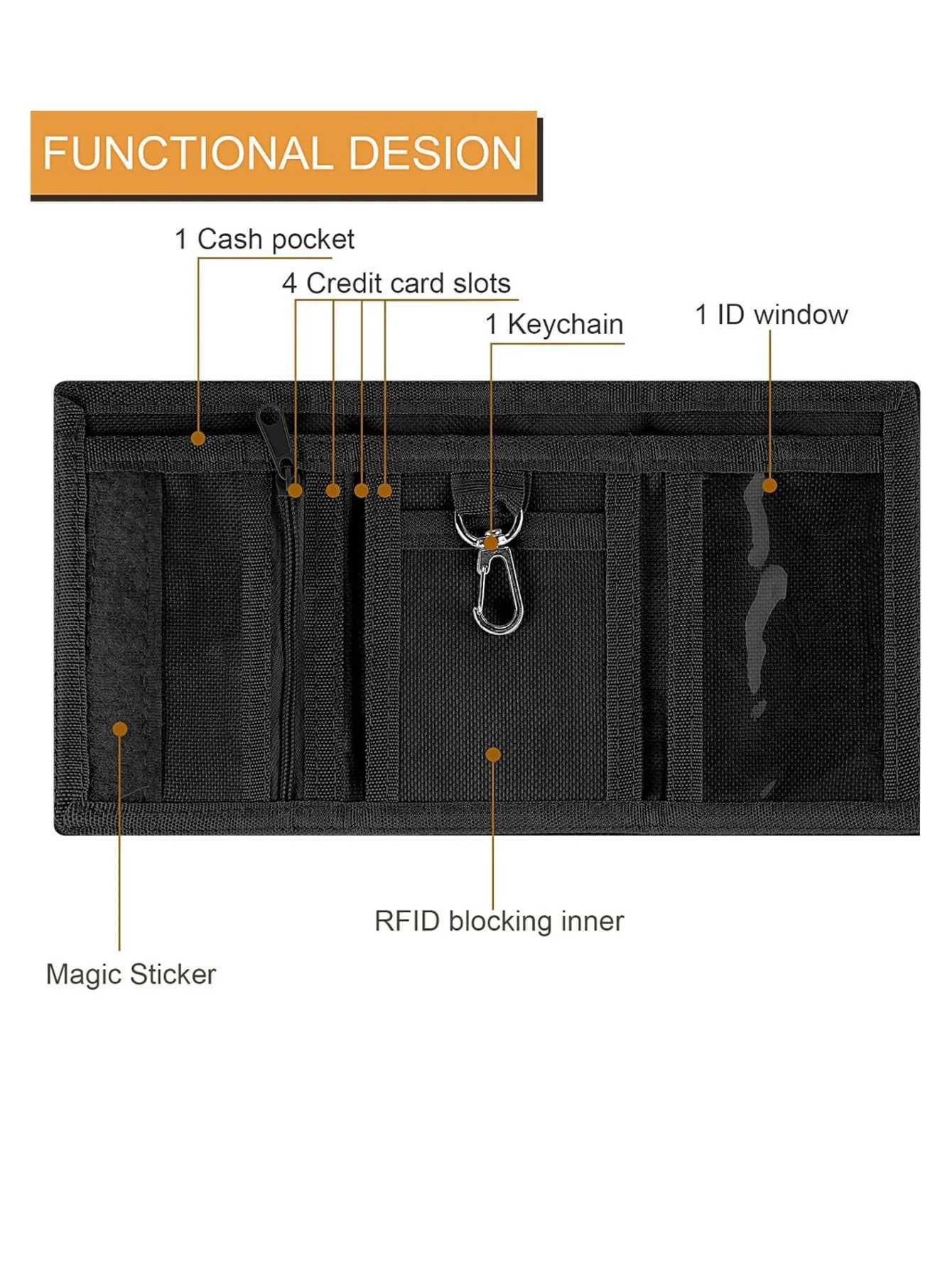 Boy and Girl Checkered Print Fold Over Small Wallet Pocket Wallet Small Purse ID Window Tri-Fold Men Wallet Mini Thin LightweightXJ250806