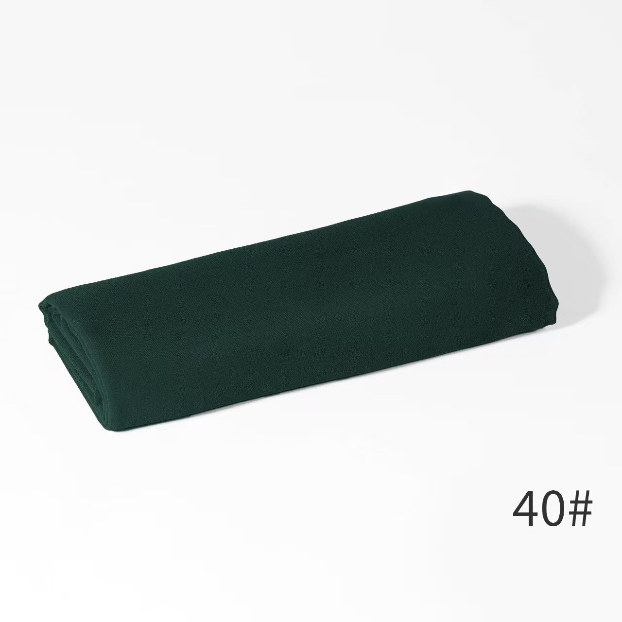 T1402 Pearl Chiffon Bubble Scarf Women's Head Wrap Long Scarf