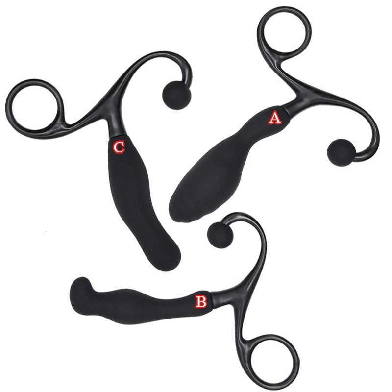 Silicone Anal Plugs Trainer Prostate Massage Butt Plugs Anal Sex Toys Small-Sized Anal Trainer Analdildo for Beginners 18+ XJ250806