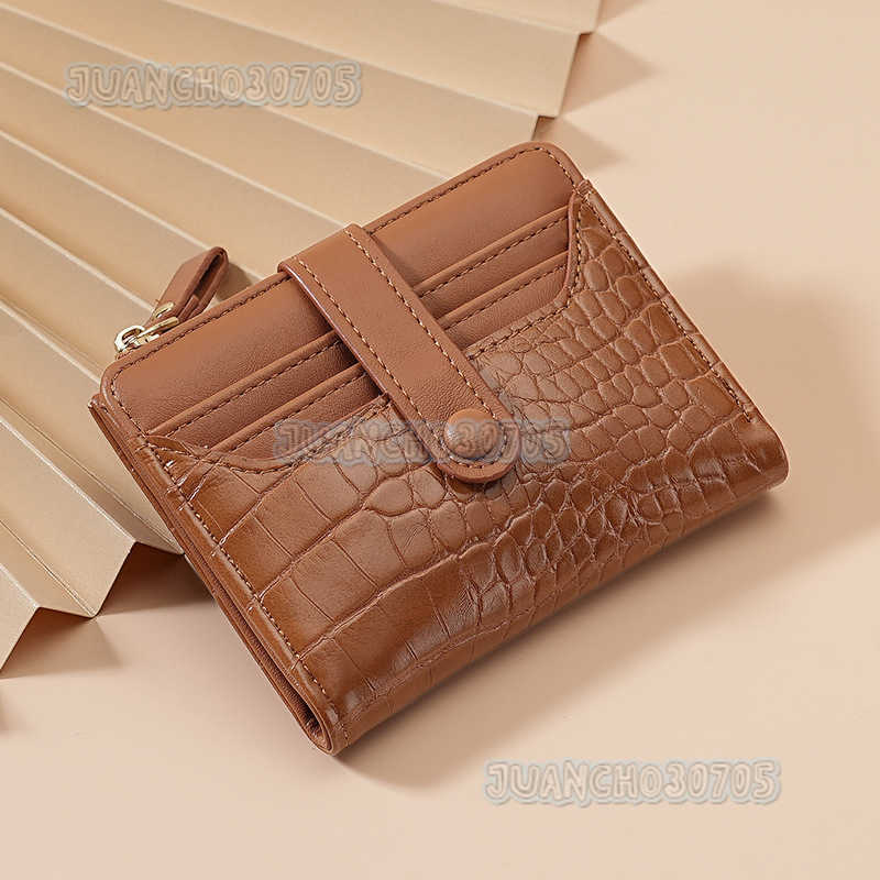 Minimalist Wallet for Women Short and Compact Folding Student Wallet 2025 New Niche Coin and Card Holder H250806