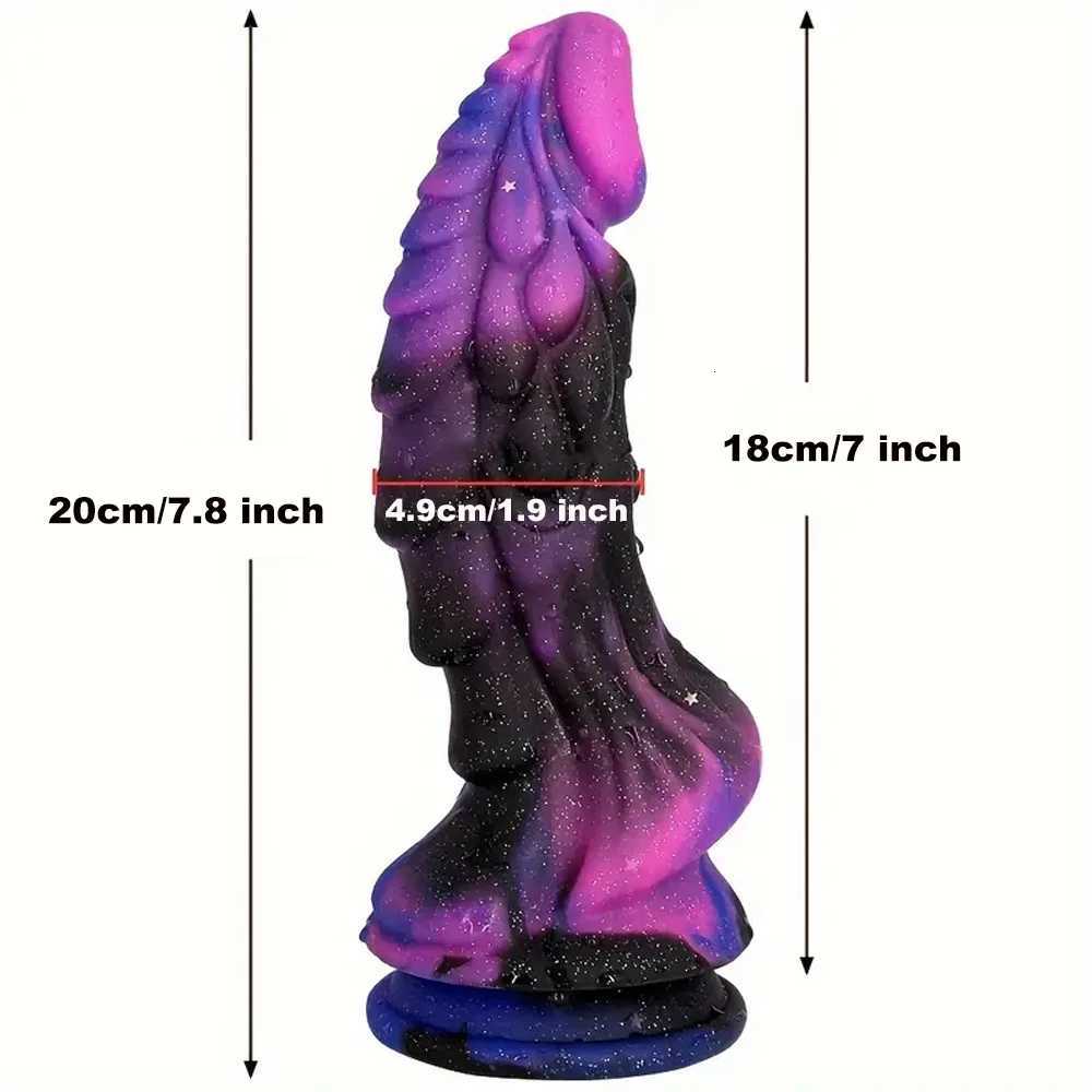 Dragon Dildo for Women Big Anal Dildos with Suction Cup Soft Monster Dildo Silicone Anal Plug Prostate Massager Sex Toys for MenXJ250806