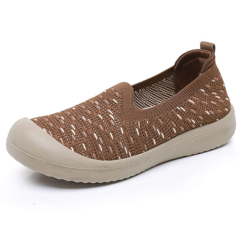 Women's 2025 Spring New Pastoral Style Fisherman Soft Sole Non-Slip Walking Comfortable Slip-On Mom Shoes