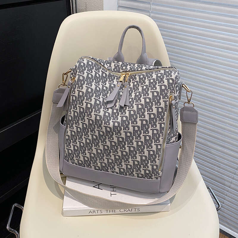 2025 Spring Summer New American Style Trendy Niche Design Large Capacity Fashion Women's Backpack
