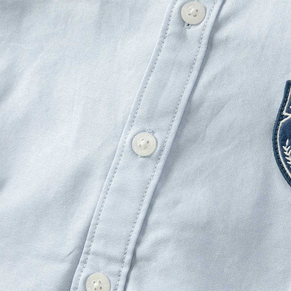 Dave Bella Boys Long Sleeve Shirt Autumn Spring Cotton Blouse for Children Birthday Party Formal Shirt Kids Clothes DK 3252972 X250806