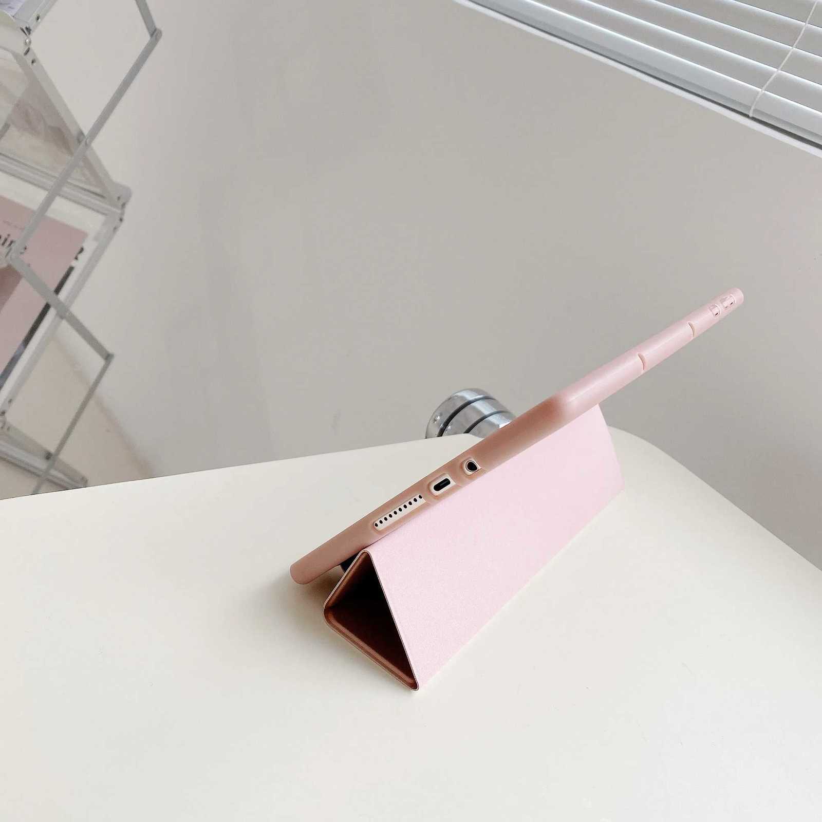 11th Generation 2025 iPad A16 Case PU Leather Soft Silicone Back Fold Stand Cover Funda iPad 10 11th Generation A16 Case Coque T250806